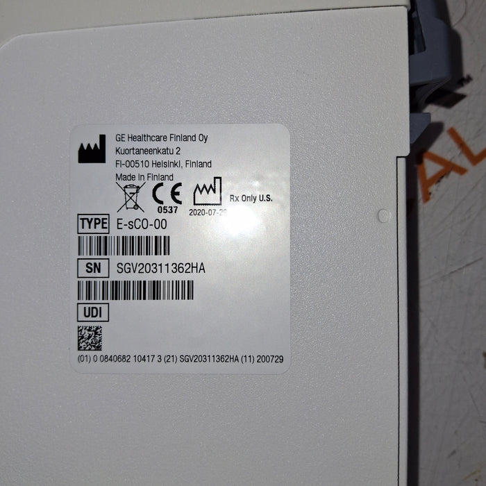 GE Healthcare E-sCO-00 Respiratory Module