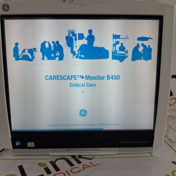 GE Healthcare Carescape B450 Patient Monitor