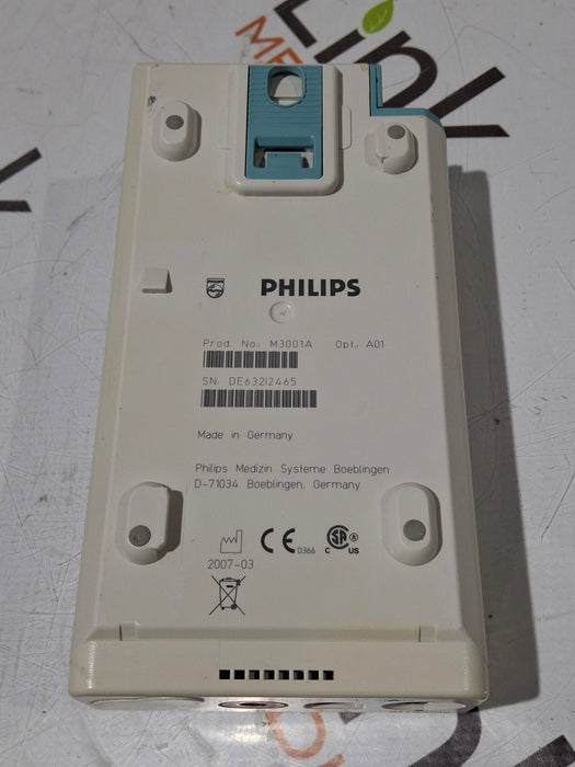 Philips M3001A-A01 Fast SpO2, NIBP, ECG MMS Module