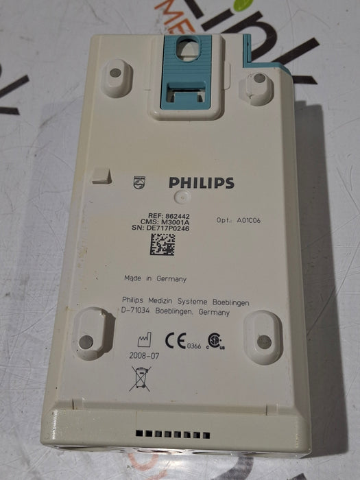 Philips M3001A-A01C06 Fast SpO2, NIBP, ECG, Temp, IBP MMS Module