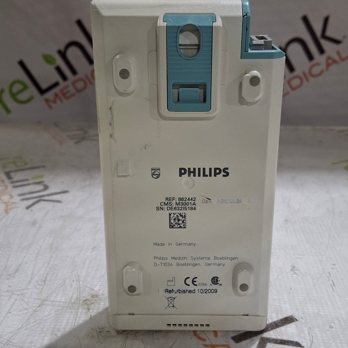 Philips Philips M3001A-A01C12 Fast SpO2, NIBP, 12 lead ECG MMS Module Patient Monitors reLink Online
