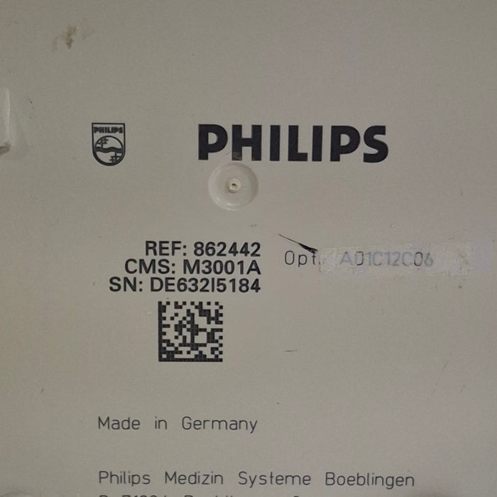 Philips Philips M3001A-A01C12 Fast SpO2, NIBP, 12 lead ECG MMS Module Patient Monitors reLink Online