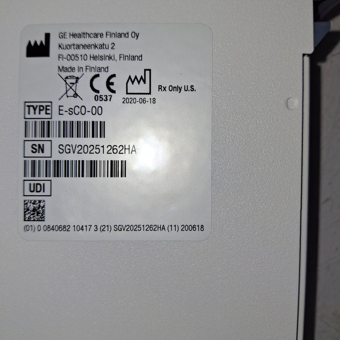 GE Healthcare E-sCO-00 Respiratory Module
