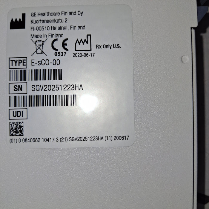 GE Healthcare E-sCO-00 Respiratory Module
