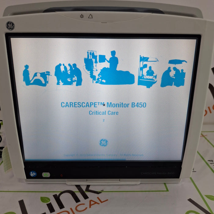 GE Healthcare Carescape B450 Patient Monitor