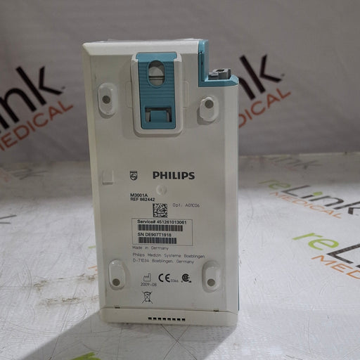 Philips Philips M3001A-A01C06 Fast SpO2, NIBP, ECG, Temp, IBP MMS Module Patient Monitors reLink Online