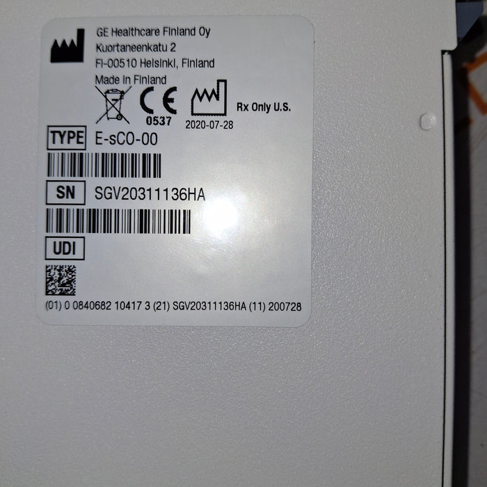 GE Healthcare E-sCO-00 Respiratory Module