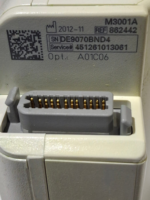 Philips M3001A-A01C06 Fast SpO2, NIBP, ECG, Temp, IBP MMS Module