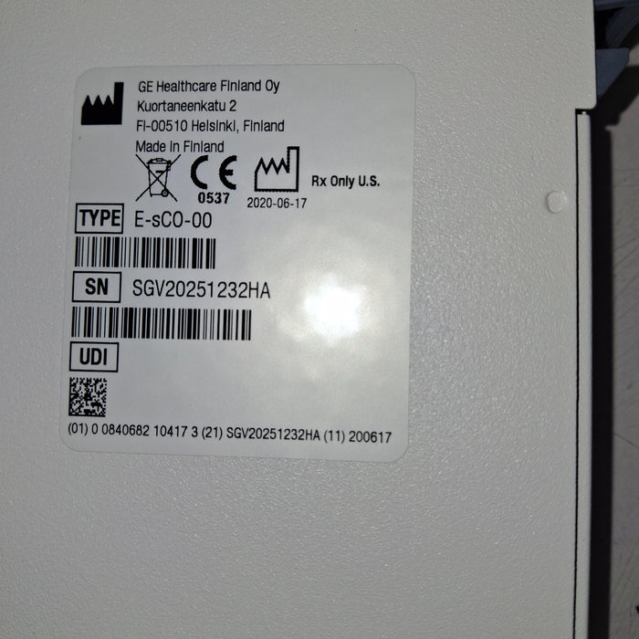 GE Healthcare E-sCO-00 Respiratory Module