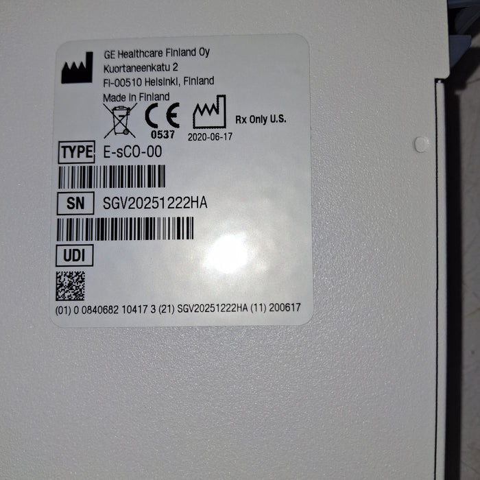 GE Healthcare E-sCO-00 Respiratory Module