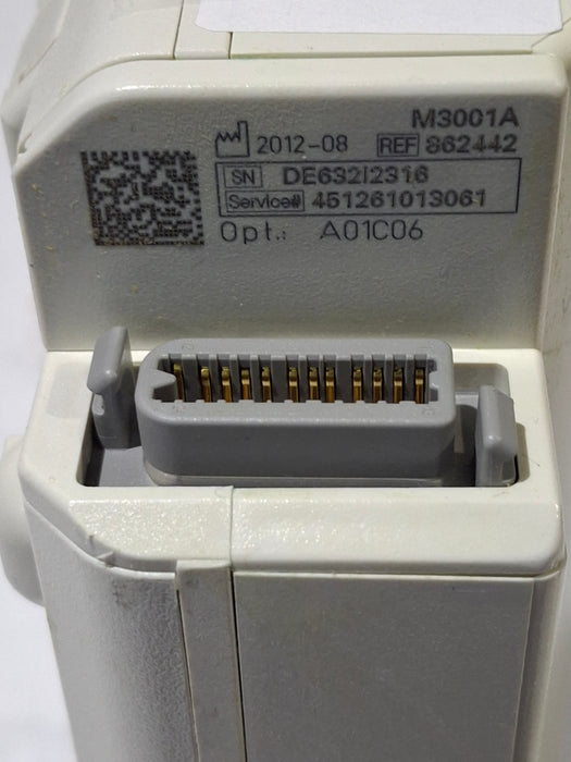 Philips M3001A-A01C06 Fast SpO2, NIBP, ECG, Temp, IBP MMS Module
