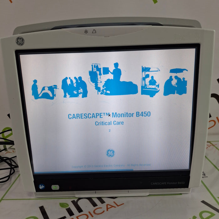 GE Healthcare Carescape B450 Patient Monitor
