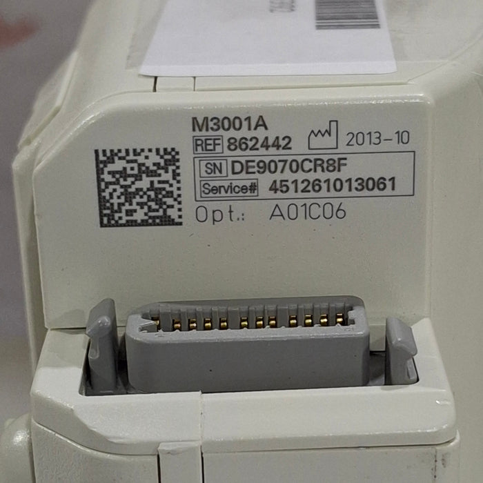 Philips M3001A-A01C06 Fast SpO2, NIBP, ECG, Temp, IBP MMS Module