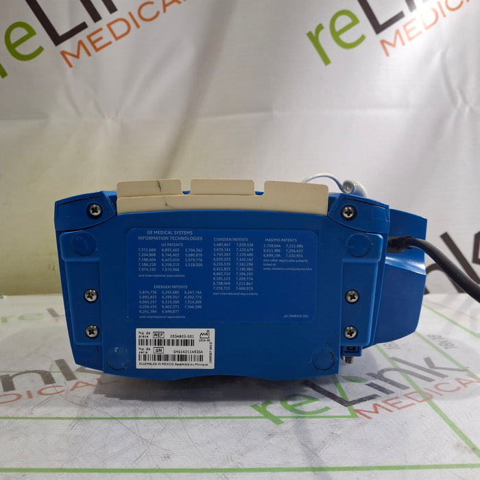 GE Healthcare Dinamap V100 - NIBP, SpO2, Temp Vital Signs Monitor