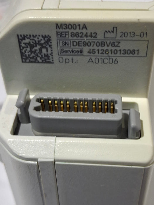 Philips M3001A-A01C06 Fast SpO2, NIBP, ECG, Temp, IBP MMS Module