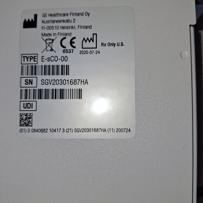 GE Healthcare E-sCO-00 Respiratory Module