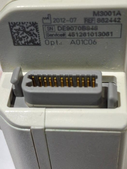 Philips M3001A-A01C06 Fast SpO2, NIBP, ECG, Temp, IBP MMS Module