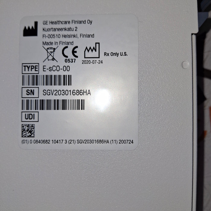 GE Healthcare E-sCO-00 Respiratory Module