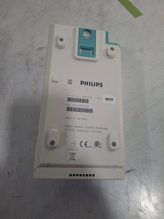 Philips M3001A-A01C18 Fast SpO2, NIBP, 12 lead ECG, Temp, IBP MMS Module