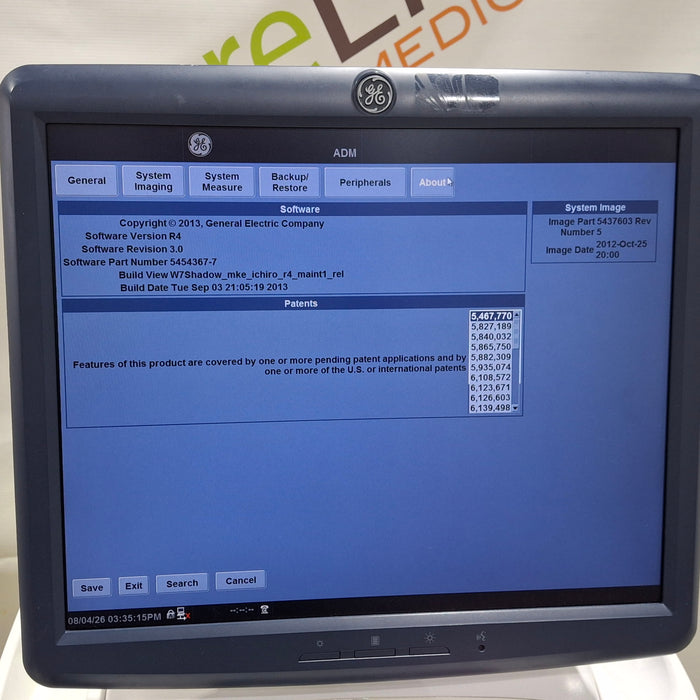 GE Healthcare Logiq E9 Ultrasound