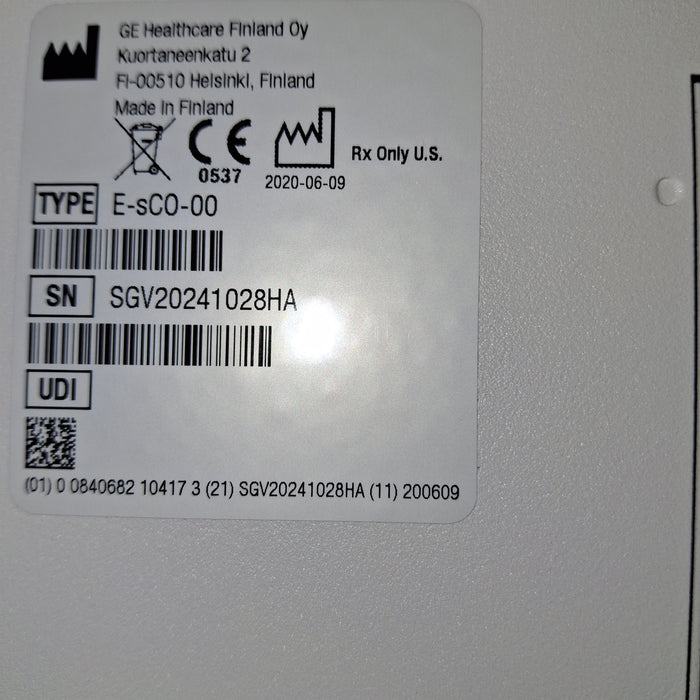 GE Healthcare E-sCO-00 Respiratory Module