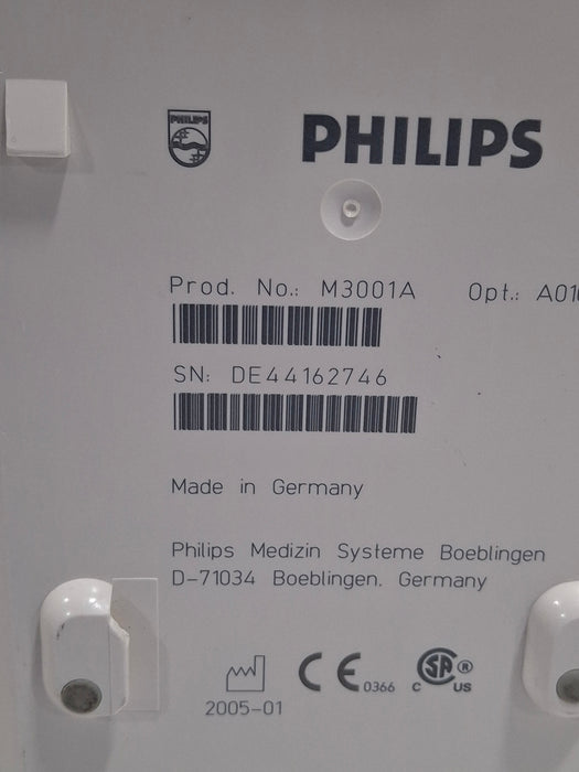 Philips M3001A-A01C06 Fast SpO2, NIBP, ECG, Temp, IBP MMS Module