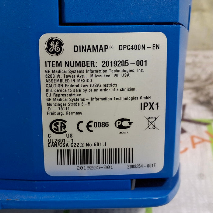 GE Healthcare Dinamap ProCare 400 Patient Monitor
