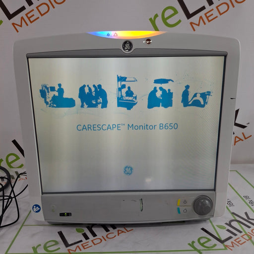 GE Healthcare GE Healthcare Carescape B650 Critical Care Patient Monitor Patient Monitors reLink Online
