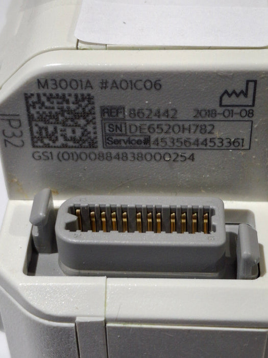 Philips M3001A-A01C06 Fast SpO2, NIBP, ECG, Temp, IBP MMS Module