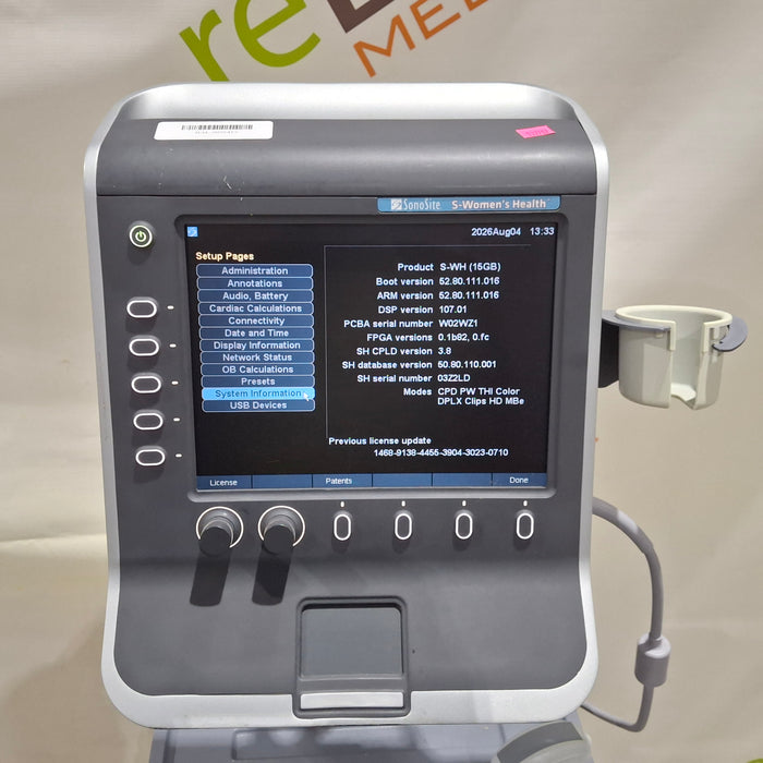 Sonosite S-Women's Health Ultrasound System