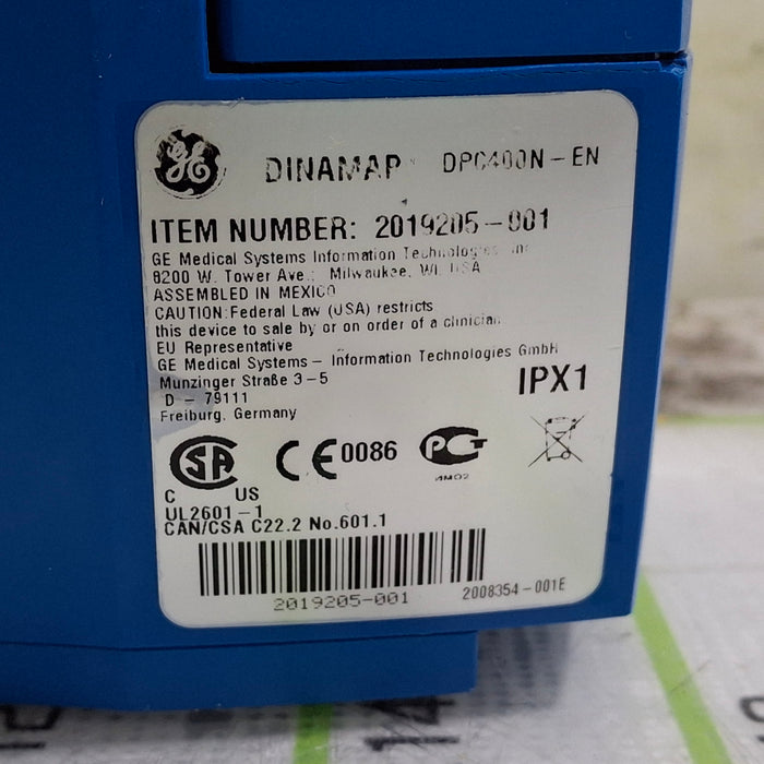 GE Healthcare Dinamap ProCare 400 Patient Monitor
