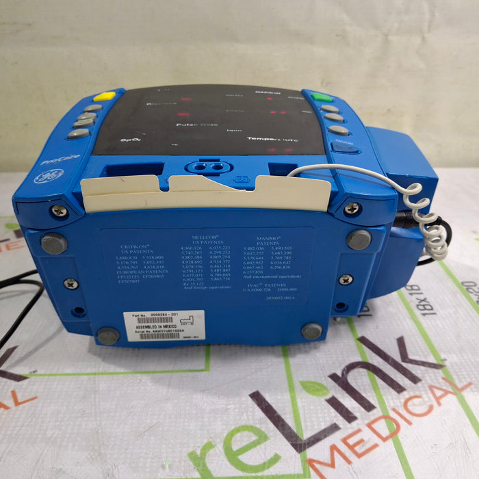 GE Healthcare Dinamap ProCare 400 Patient Monitor