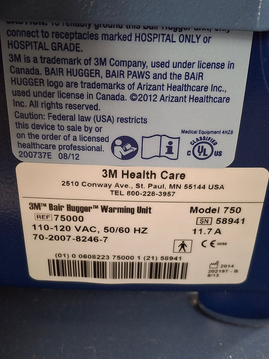 3M Bair Hugger 750 Patient Warmer