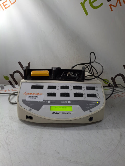 Smith & Nephew Smith & Nephew Vulcan Generator Electrosurgical Units reLink Online
