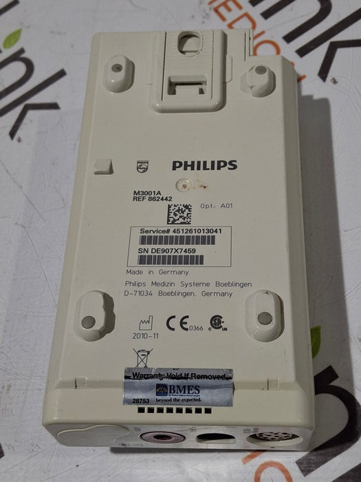 Philips Philips M3001A-A01 Fast SpO2, NIBP, ECG MMS Module Patient Monitors reLink Online