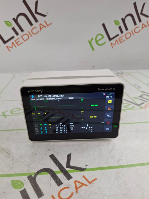Mindray Benevision N1 Transport Patient Monitor