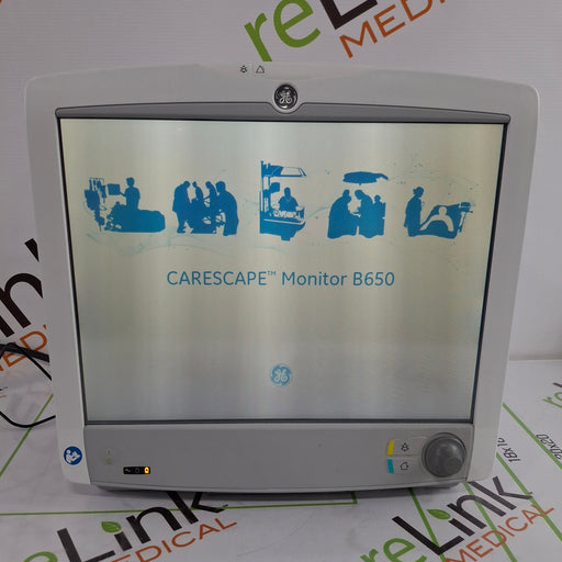 GE Healthcare GE Healthcare Carescape B650 Critical Care Patient Monitor Patient Monitors reLink Online