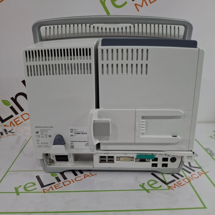 GE Healthcare GE Healthcare Carescape B650 Critical Care Patient Monitor Patient Monitors reLink Online