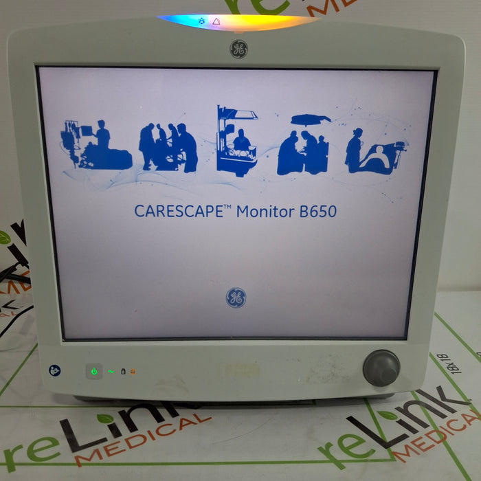 GE Healthcare Carescape B650 Anesthesia Care Patient Monitor