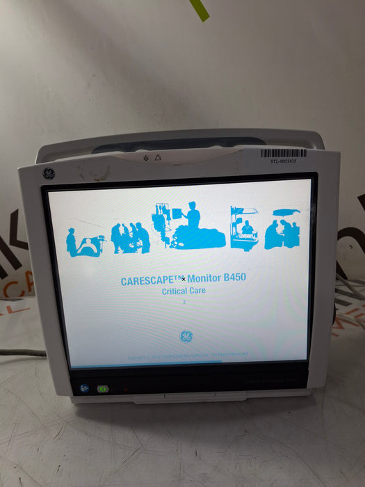GE Healthcare Carescape B450 Critical Care Patient Monitor