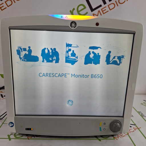 GE Healthcare GE Healthcare Carescape B650 Critical Care Patient Monitor Patient Monitors reLink Online