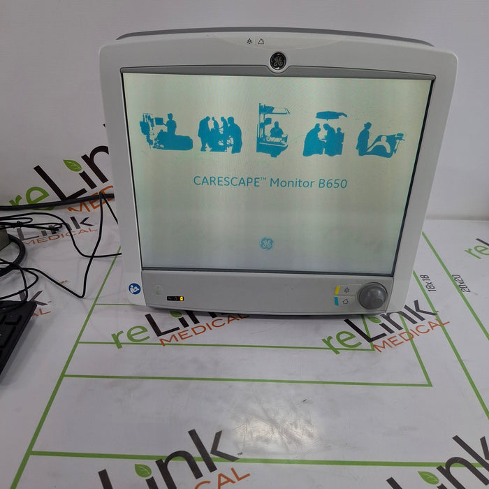 GE Healthcare GE Healthcare Carescape B650 Critical Care Patient Monitor Patient Monitors reLink Online