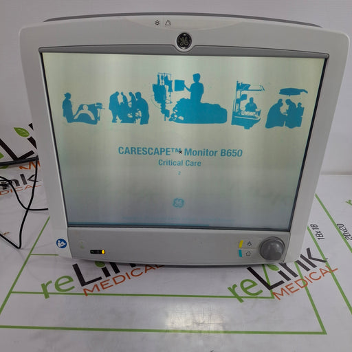 GE Healthcare GE Healthcare Carescape B650 Critical Care Patient Monitor Patient Monitors reLink Online