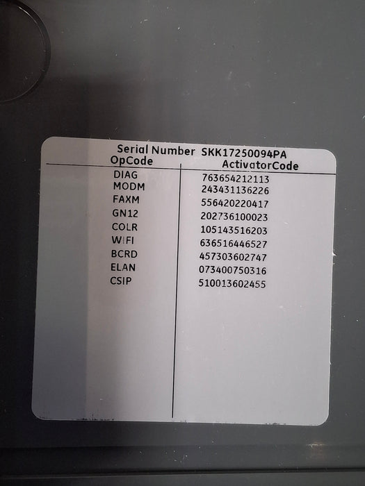 GE Healthcare MAC 3500 ECG