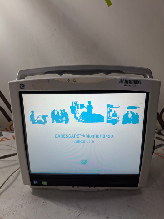 GE Healthcare Carescape B450 Critical Care Patient Monitor