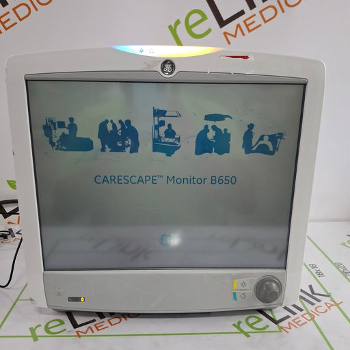 GE Healthcare GE Healthcare Carescape B650 Critical Care Patient Monitor Patient Monitors reLink Online