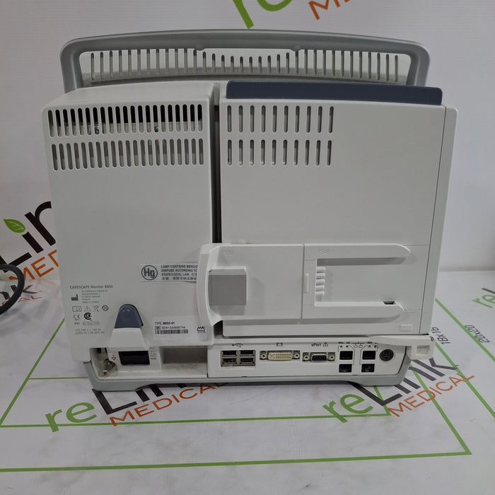 GE Healthcare Carescape B650 Critical Care Patient Monitor