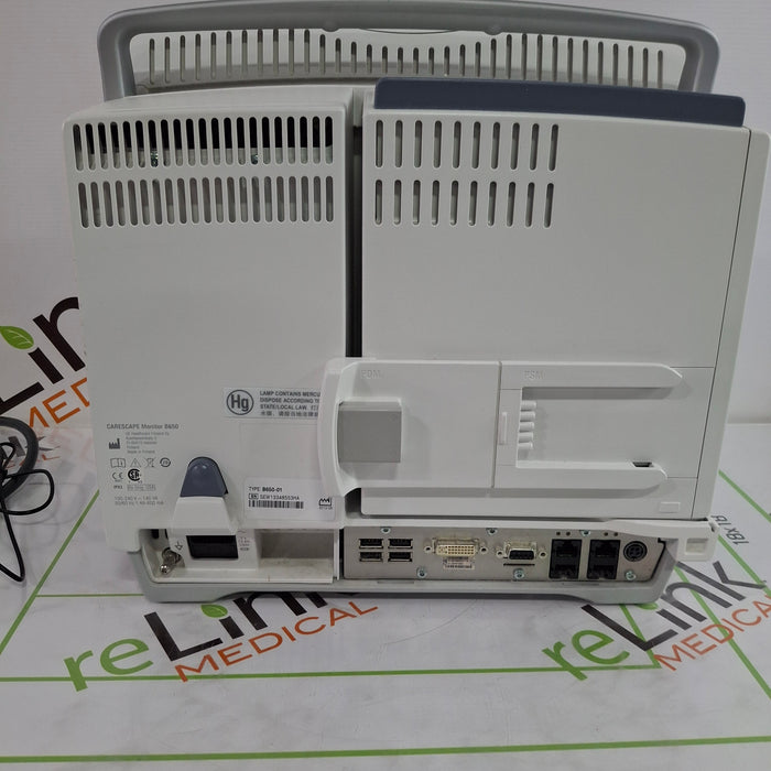 GE Healthcare GE Healthcare Carescape B650 Critical Care Patient Monitor Patient Monitors reLink Online