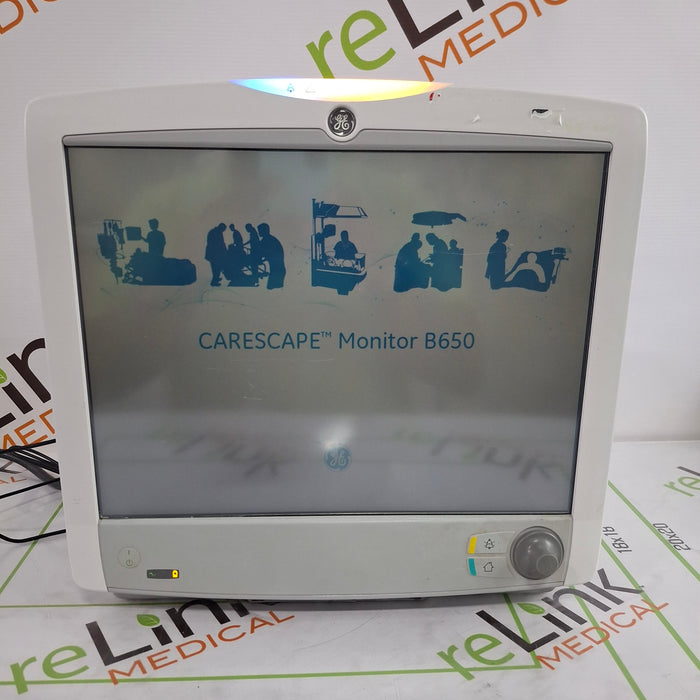 GE Healthcare GE Healthcare Carescape B650 Critical Care Patient Monitor Patient Monitors reLink Online