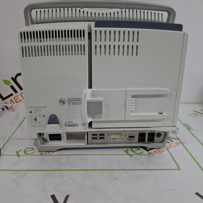 GE Healthcare GE Healthcare Carescape B650 Critical Care Patient Monitor Patient Monitors reLink Online